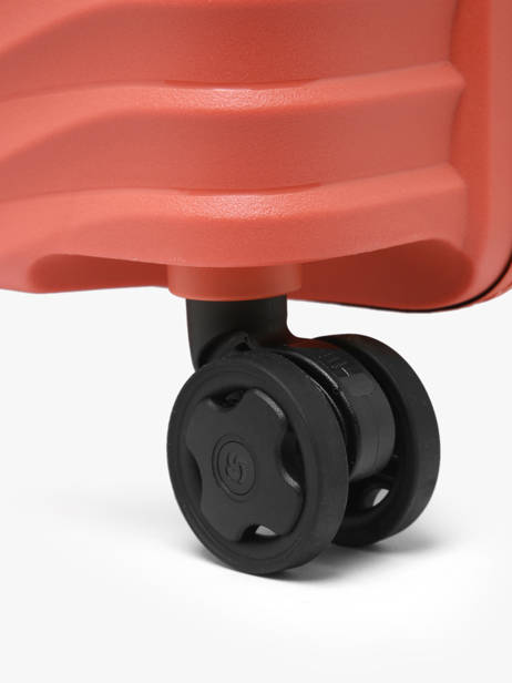 Harde Reiskoffer Upscape Samsonite Roze upscape KJ1003 ander zicht 2